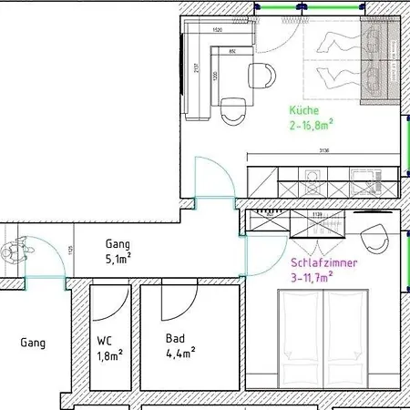 Apartamento Zum Griena *